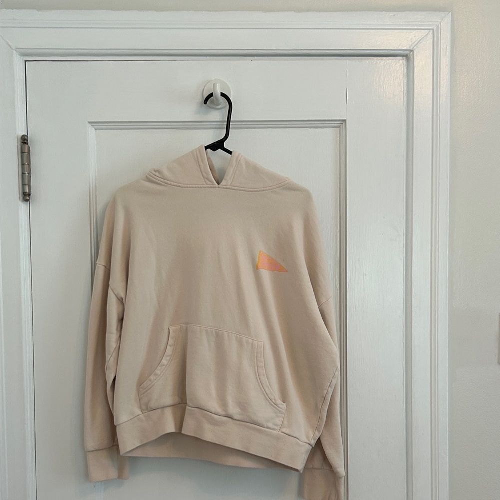 STARFIT Beige Hoodie with Front Pocket